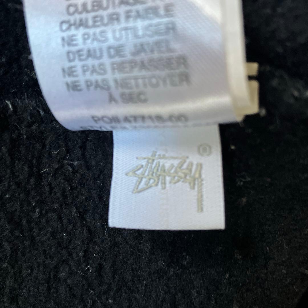 Stüssy ブラック スウェット　シャドーマン