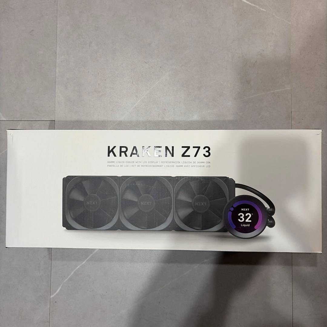 NZXT Kraken Z73 360mm 簡易水冷 ファン BLACK