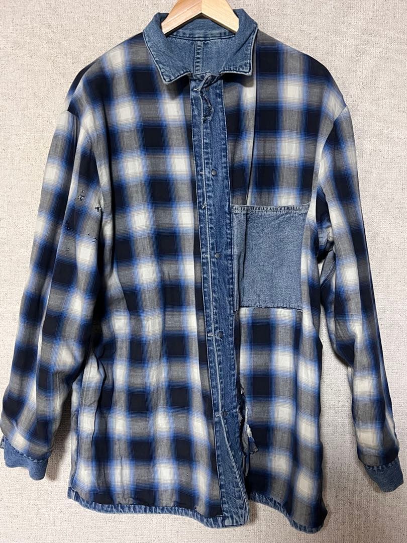 RRL デニムカバーオール M 裏地オンブレ