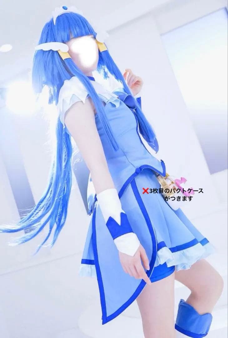 【ウィッグ付きフルセット】スマイルプリキュア キュアビューティ コスプレ 衣装