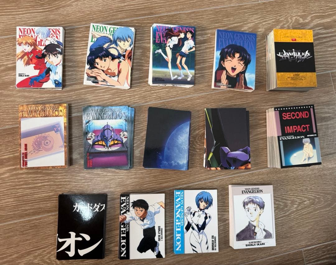 エヴァンゲリオン　カードダス　マスターズ1 初版　300枚以上