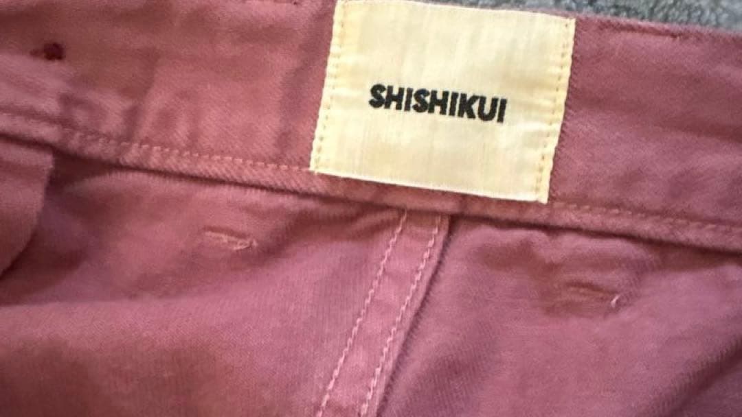 パンツ SHISHIKUI Painter pants / D.PINK 36
