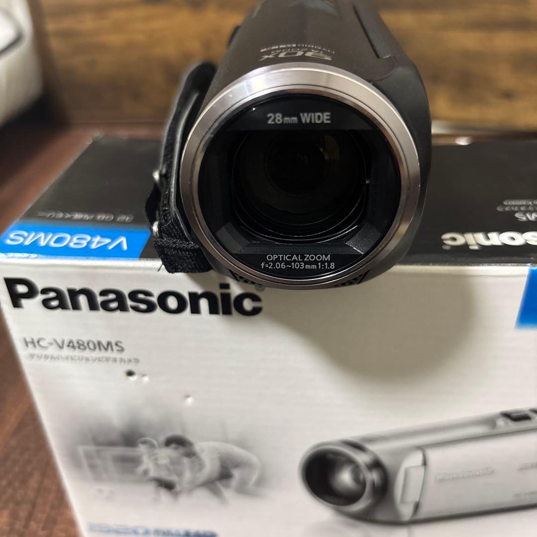 Panasonic HC-V480MS ビデオカメラ 本体