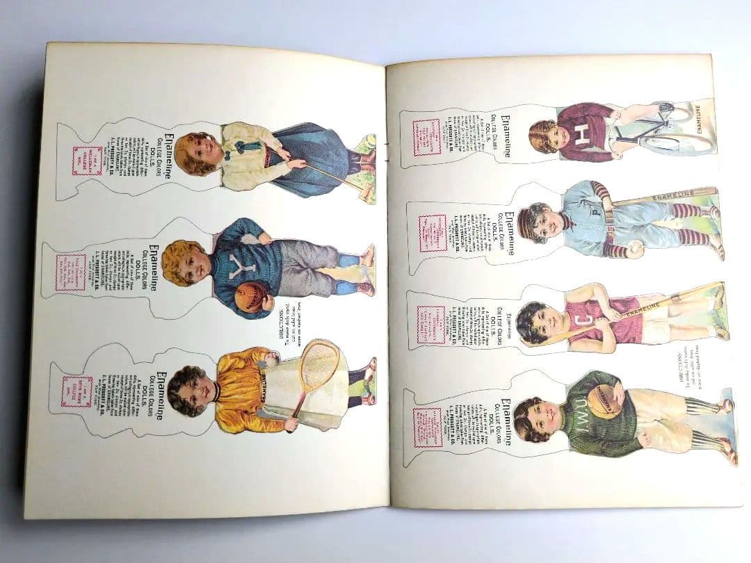 洋書　アンティーク ペーパードールズ等　５冊セット