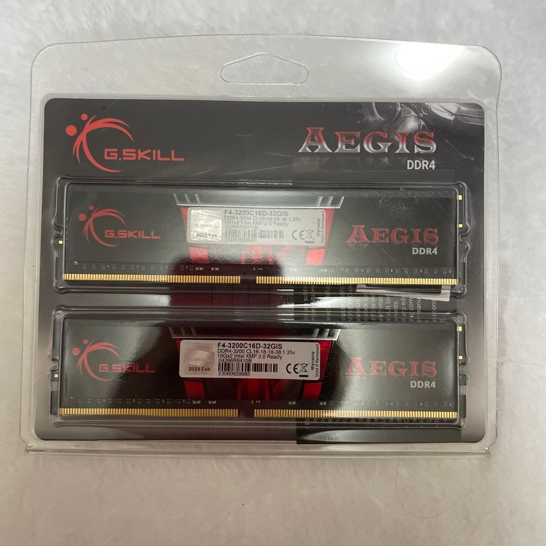 【新品未開封】G.SKILL AEGIS DDR4 32GB 3200MHz