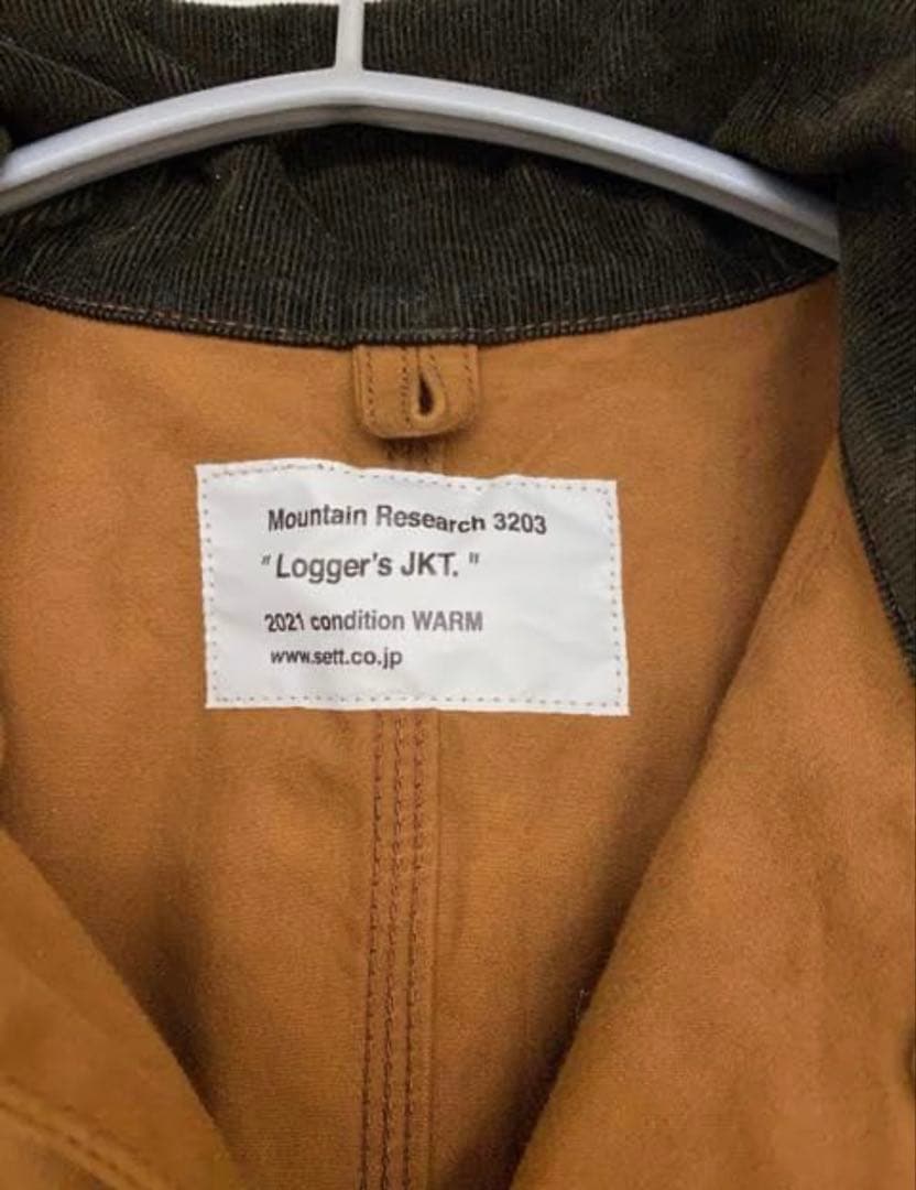 モ*肉様 21S/S MOUNTAIN RESEARCH Logger's JK