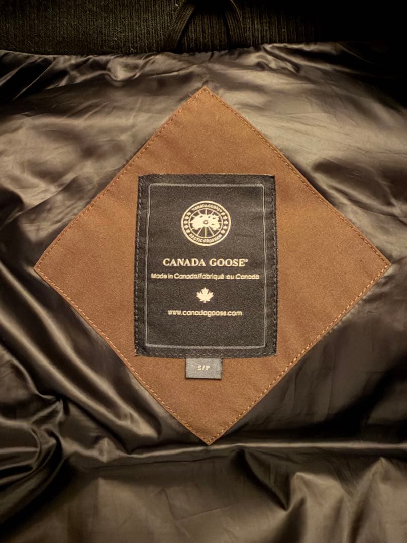 カナダグース  メイトランド ブラックレーベル希少ブラウン