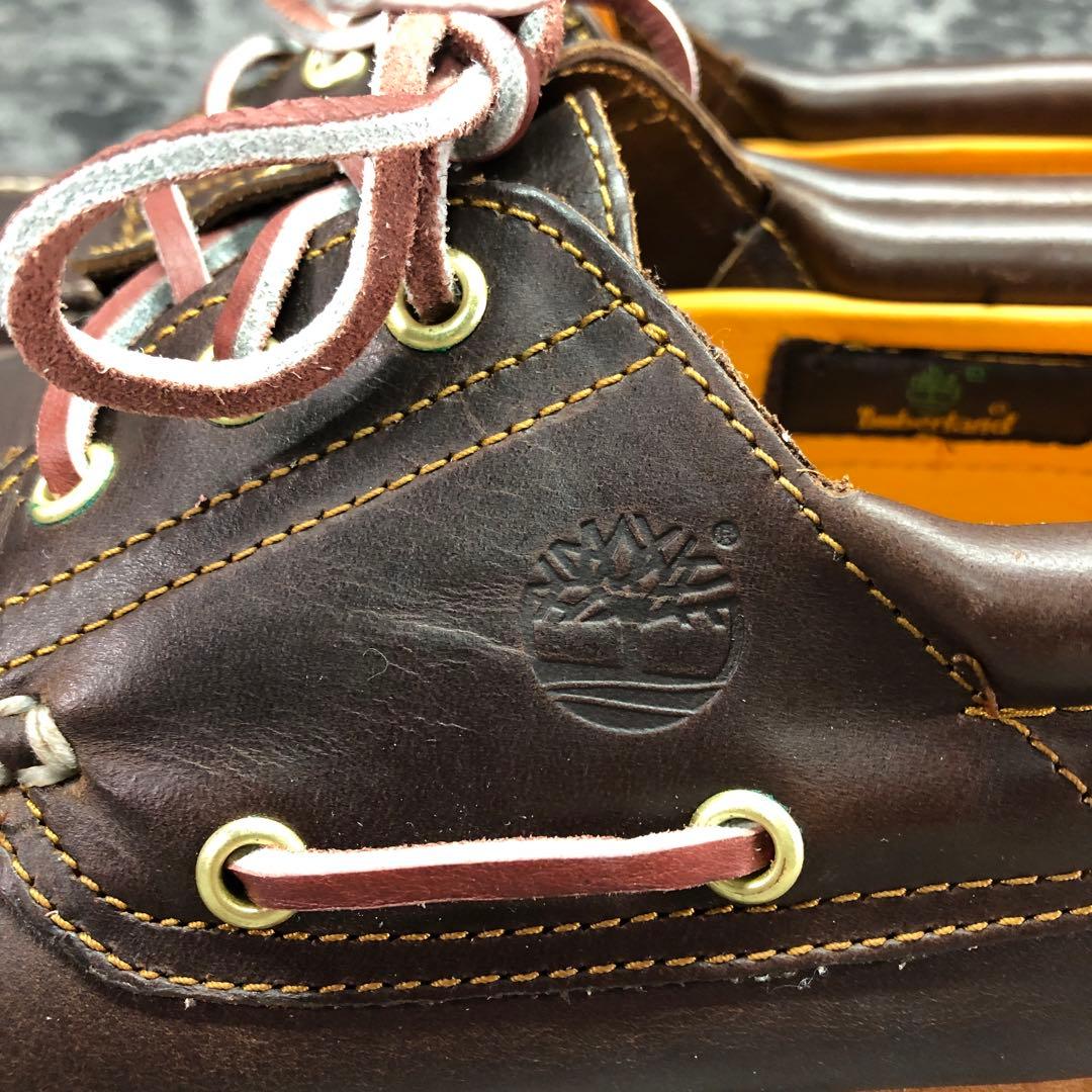 ティンバーランド モカシンシューズ・アイコン スリーアイ クラシックラグ27.5