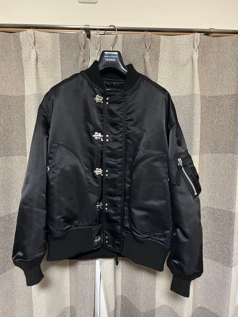 Comme des Garçons Homme ツイルフックミリタリージャケット