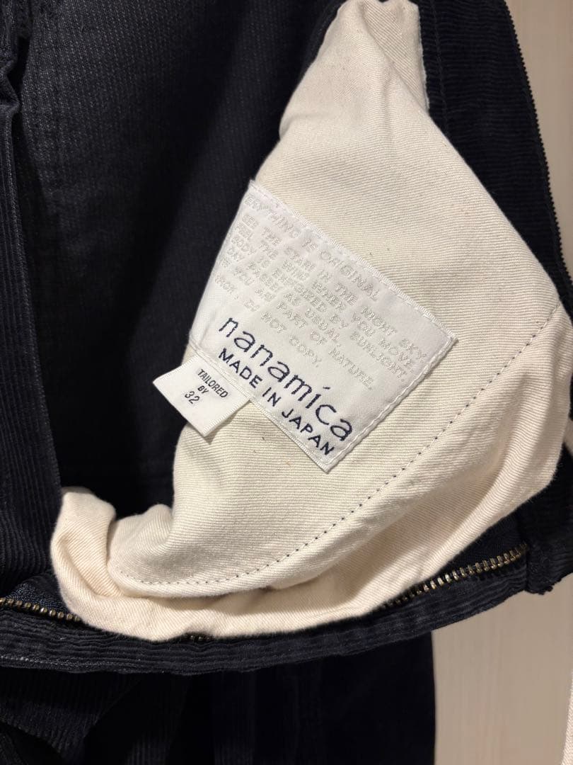 nanamica コーデュロイパンツ