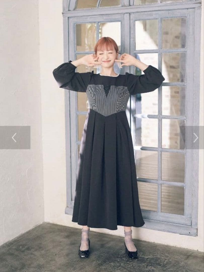 【美品】メゾンドフルール　カノン　森でワルツをワンピース　M 神田沙也加