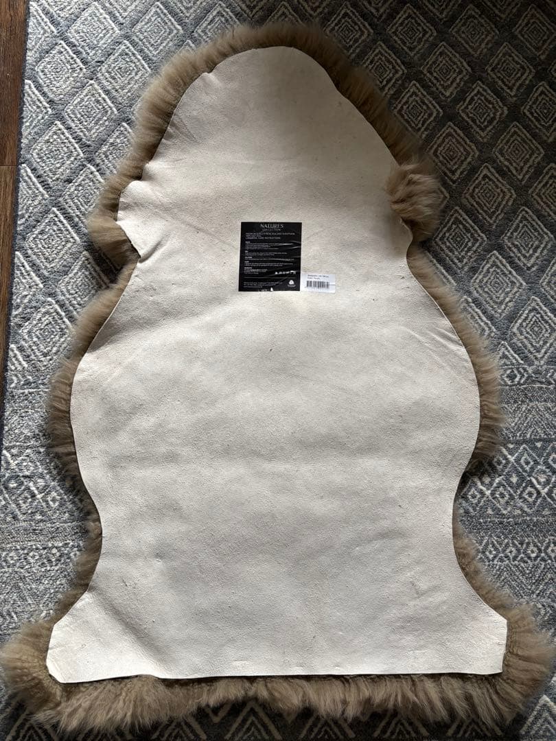 Natures Collection ニュージーランドシープスキンラグ L