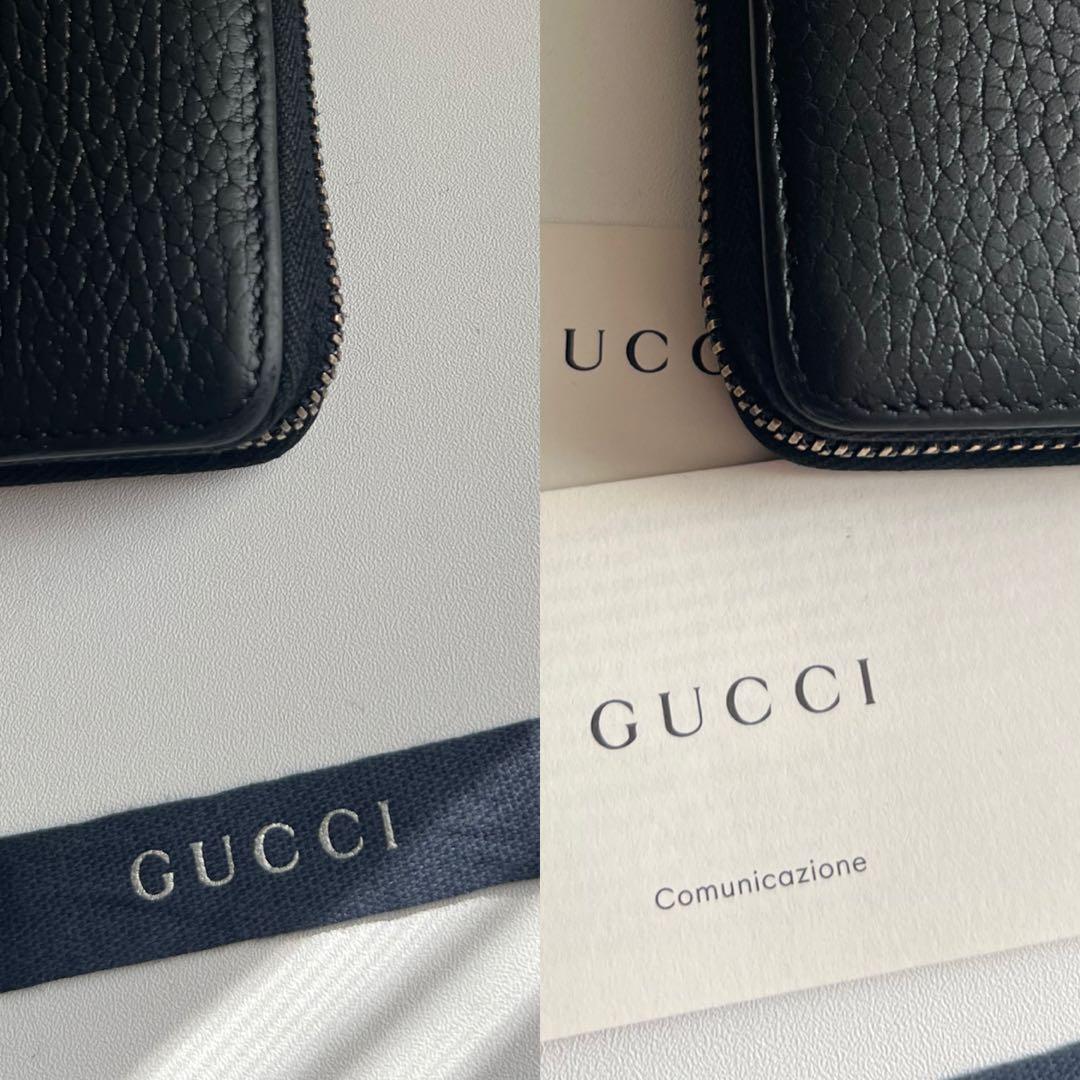 69 極上美品 GUCCI グッチ マーモント 長財布 ラウンドファスナー