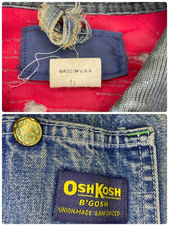 【shin1001】Oshkosh オシュコシュ B'goshカバーオール