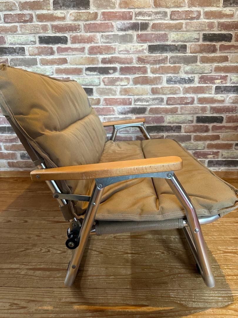 DOD(ディーオーディー) グッドラックソファロー 二人掛け ベージュ