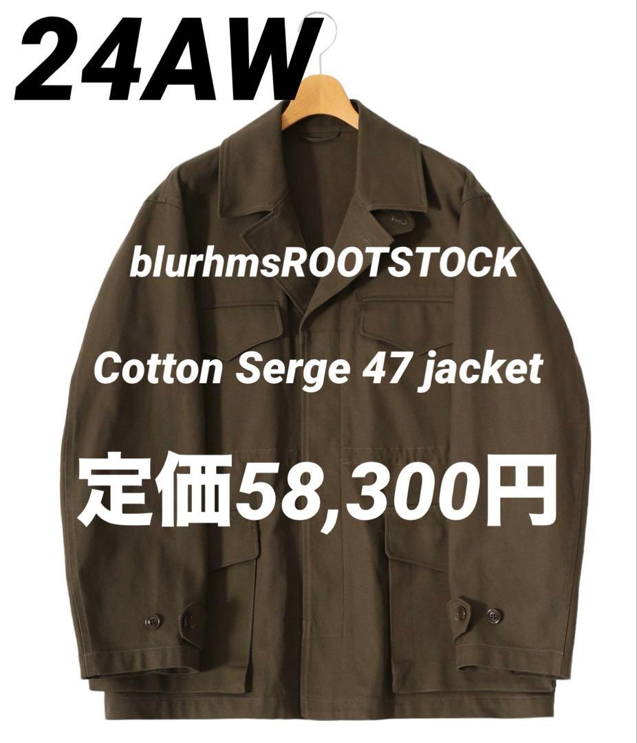 ジャケット・アウター blurhms ROOTSTOCK cotton serge 47 jacket