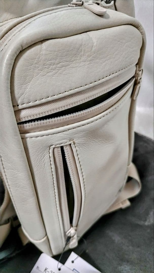 ひ*う様 限定 2ウェイレッグバッグⅡLD エグザリート レザー サンドベージュ