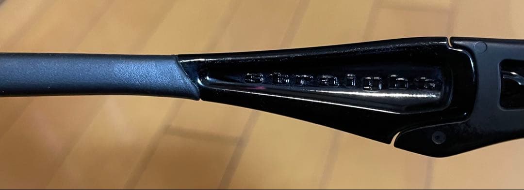 オークリー　ストレートジャケット　サングラス　ブラック