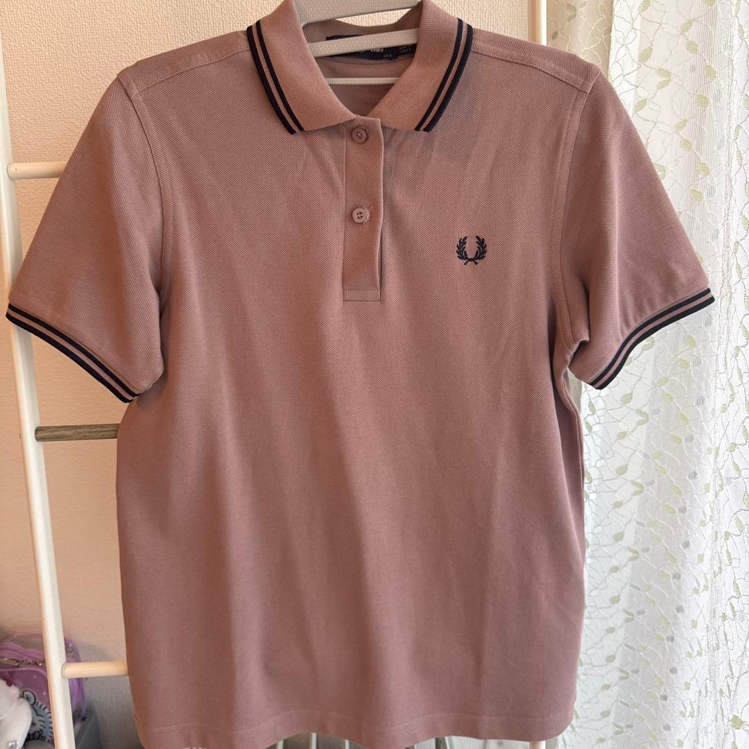 フレッドペリー　ポロシャツ　ピンク　8 dark pink