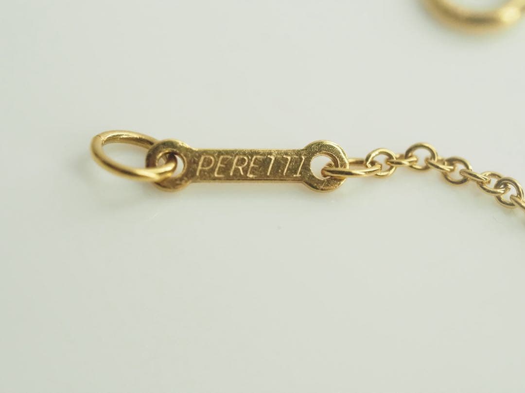 TIFFANY&Co.ティファニー　750イエローゴールド　チェーンネックレス