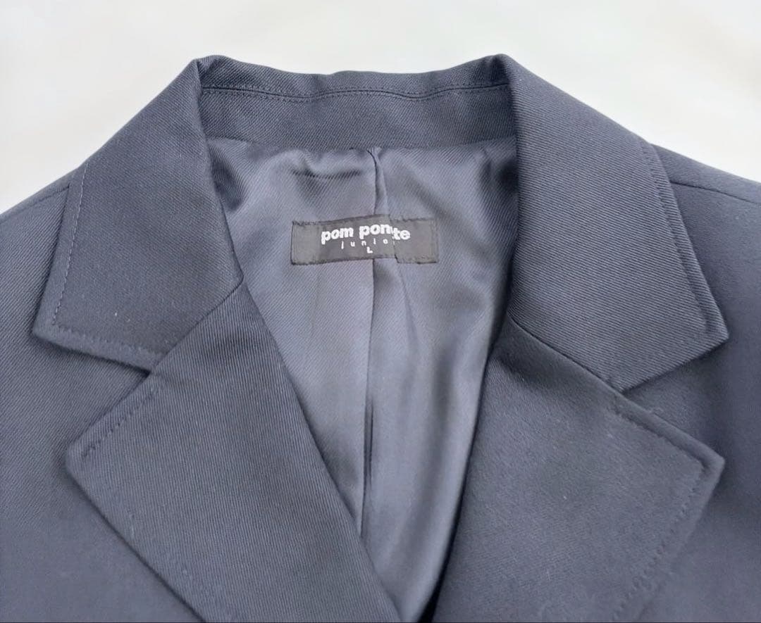 pom ponette junior フォーマル　受験 卒業式 160 L