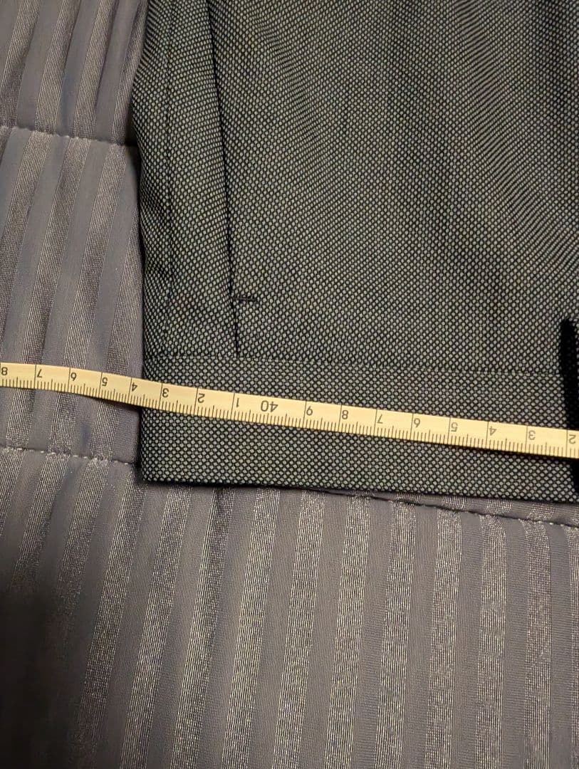 【美品 シェルボタン】オリヒカ スーツ セットアップ ストレッチ 洗える M