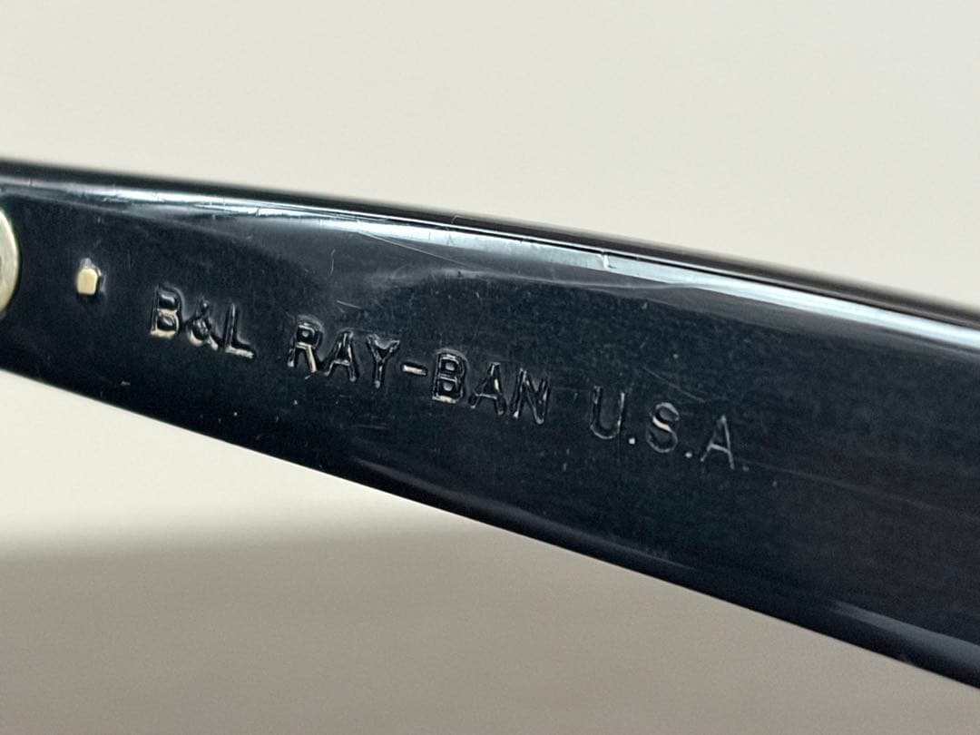 【希少】ボシュロム社製USA 80s Ray Ban WAYFARER MAX