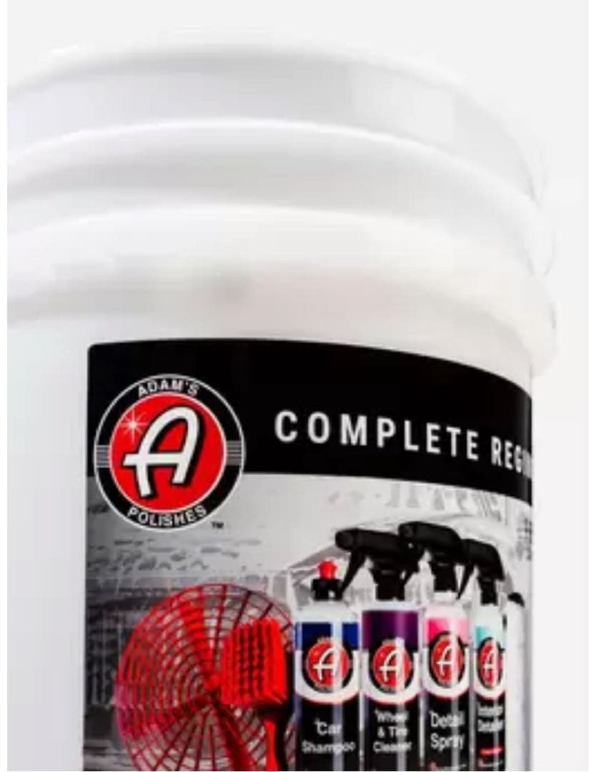 アダムスポリッシュ　洗車9点セット　Adam’s Polishes バケツ