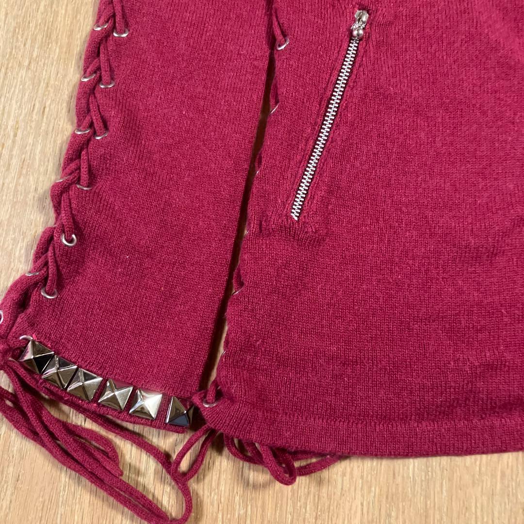 楽一番公式アカウント05です。ヒステリックグラマー　スタッズ付き　ピンク