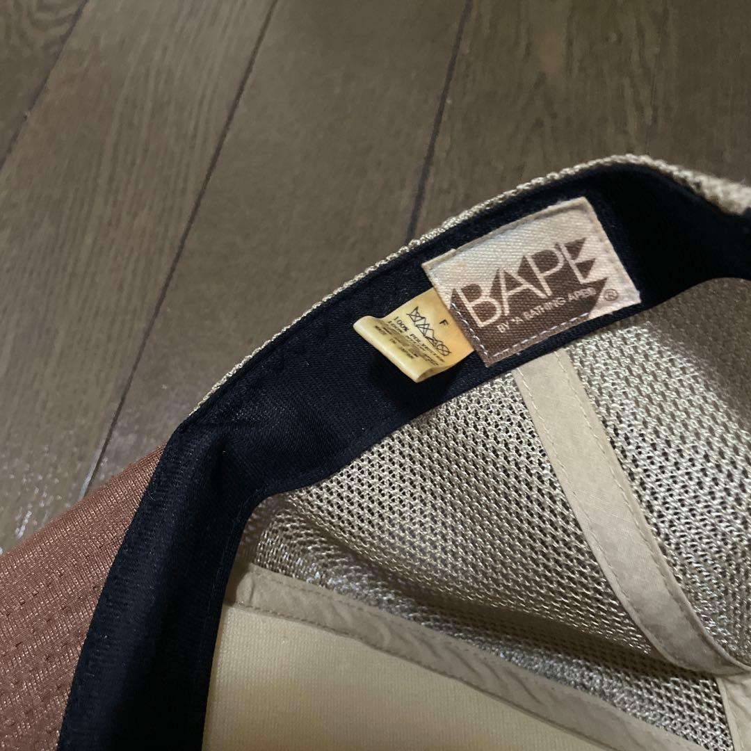 A BATING APE メッシュキャップ