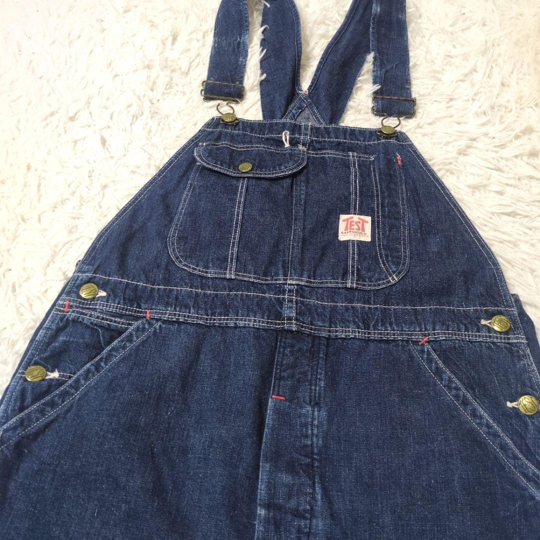 ヴィンテージ　TEST　USA製　オーバーオール　サイズXL相当