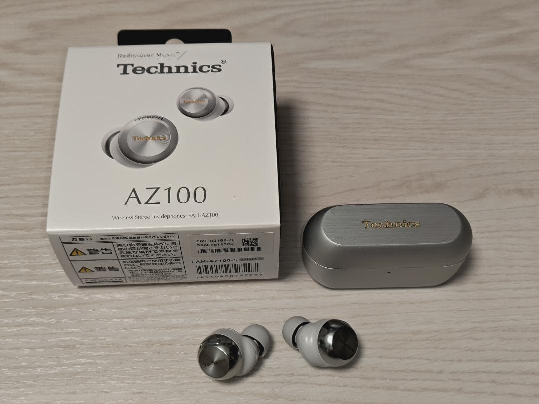 【美品】Technics EAH-AZ100 ワイヤレスイヤホン