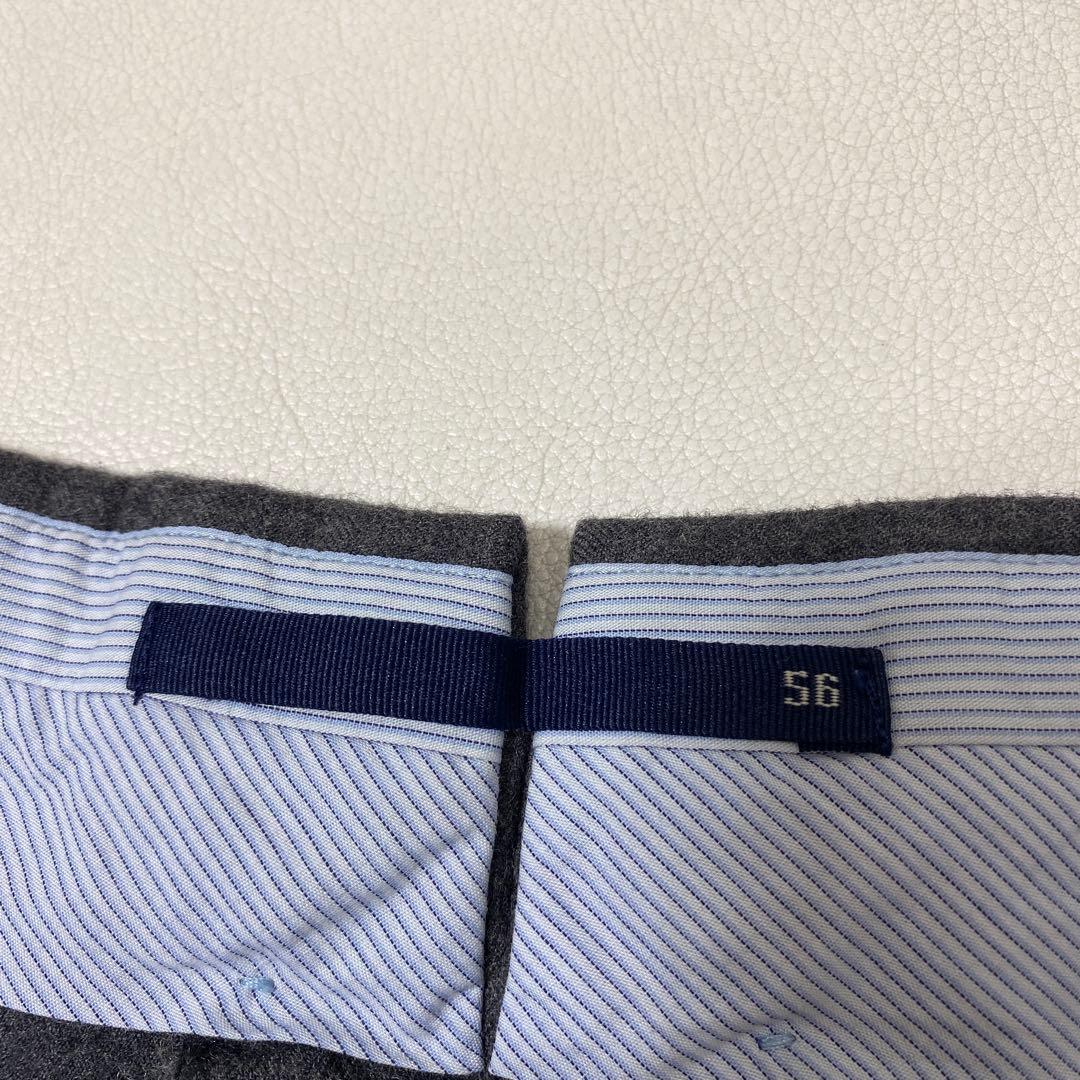 INCOTEX 希少サイズ56 1ATX36 ウール スラックス ノープリーツ