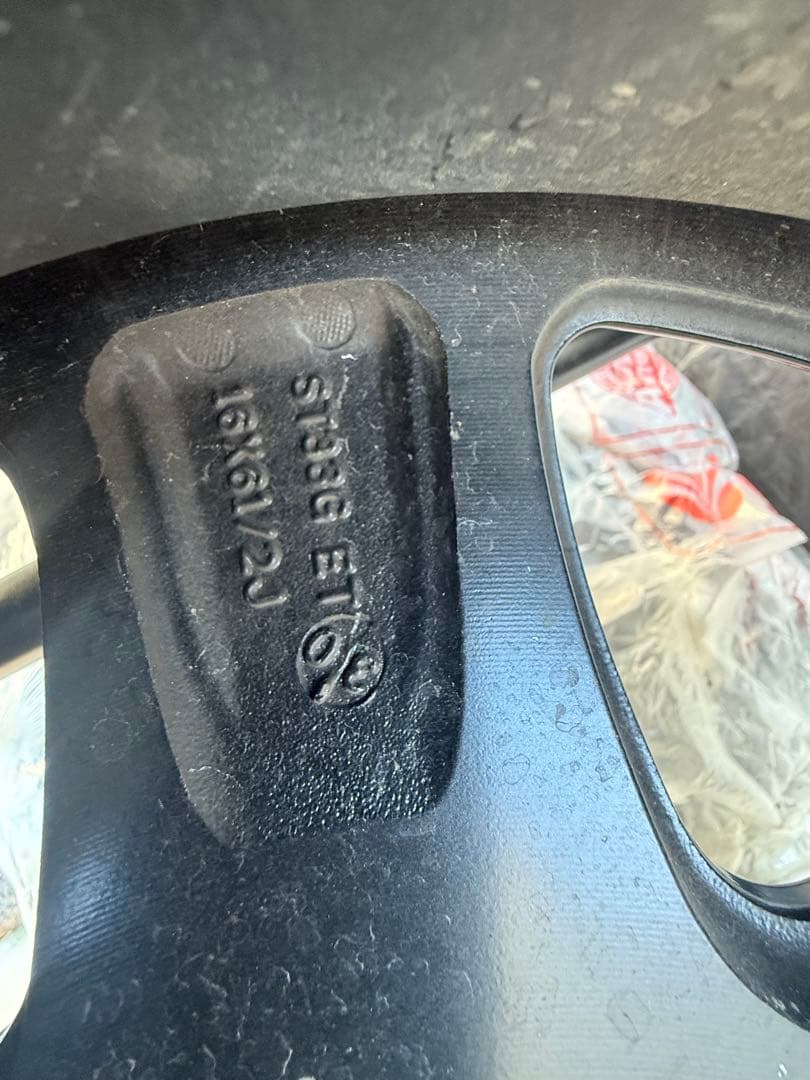 デリカd5 スタッドレスタイヤホイール　4本セット