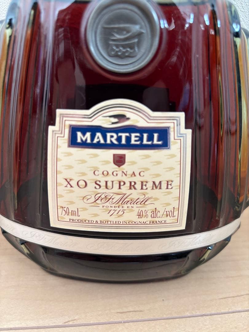 マーテル XO スプリーム コニャック 750ml 箱付き未開封