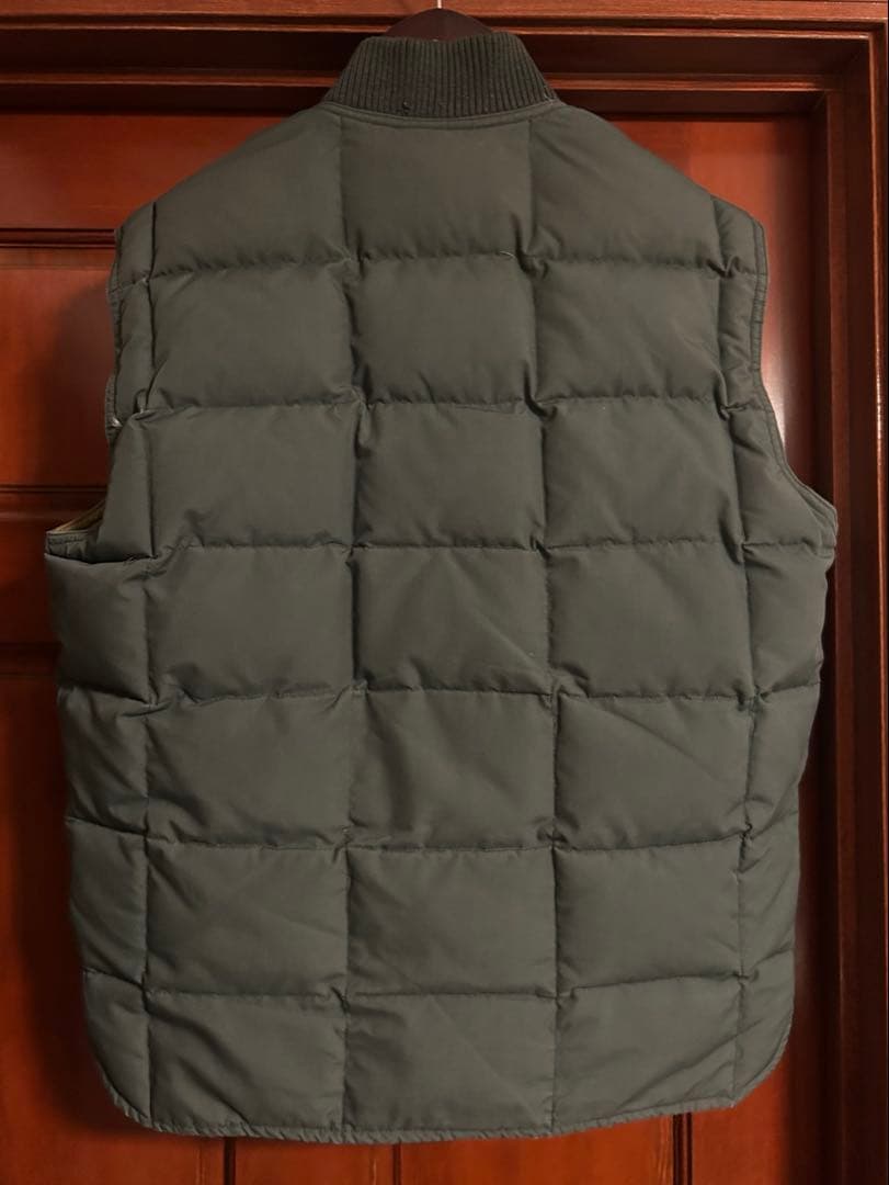 d*e様 エディバウアー　ダウンベスト　リバーシブル　黒タグ　90s 80s