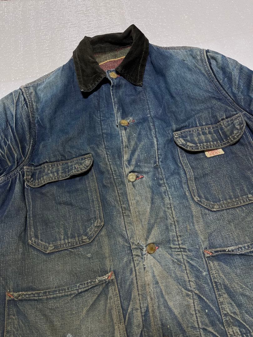 【vintage】希少 カバーオール 50's 60's ライナー付き