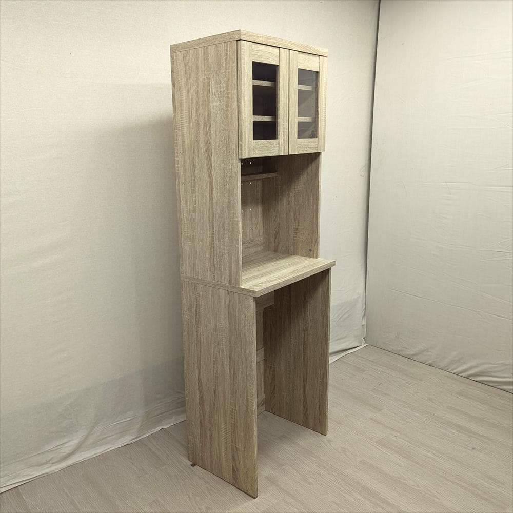 美品　lowya　ロウヤ　レンジボード　レンジ台　食器棚　家電収納　収納　整理