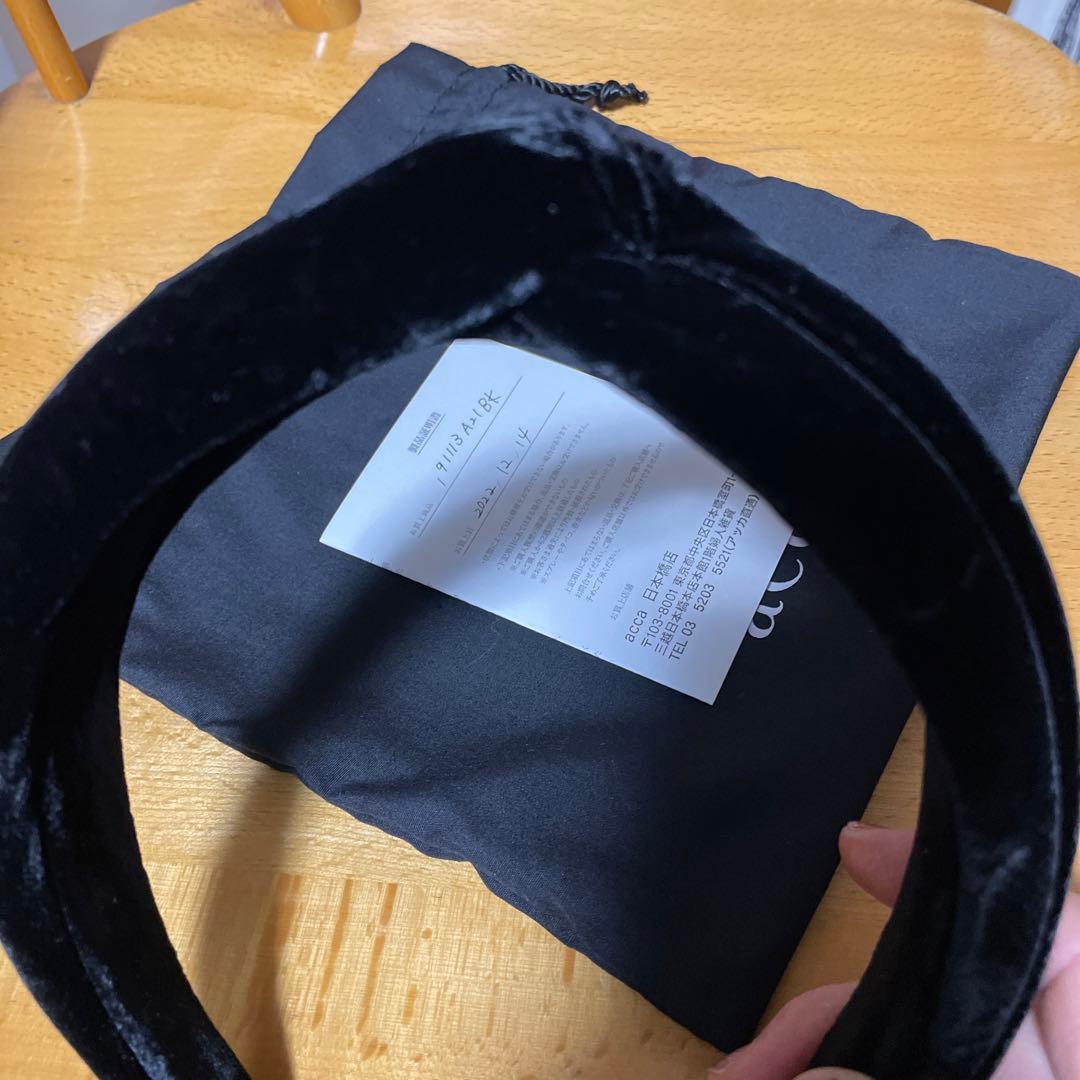 アッカベルベットカチューシャ