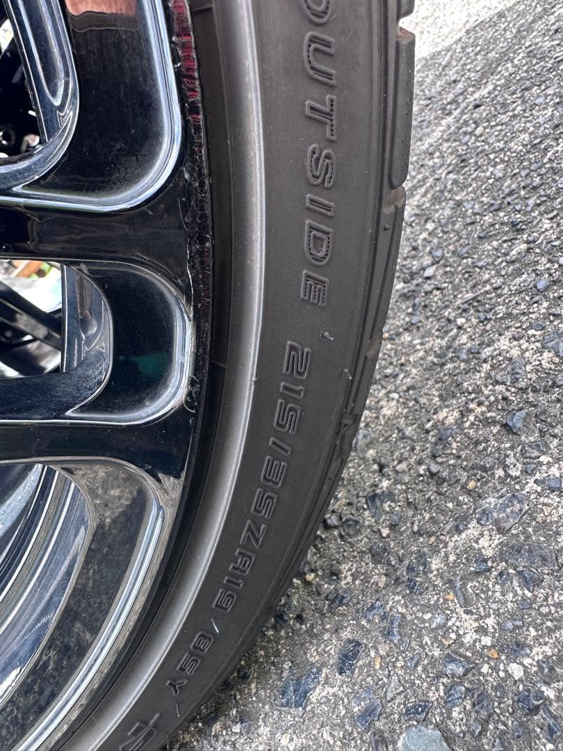 19インチ タイヤホイールセット ブリヂストン　プロドライブ