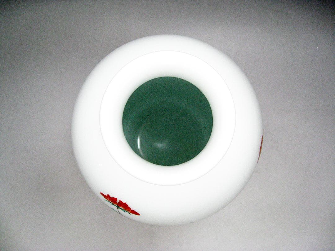 #人間国宝 #十四代 #酒井田柿右衛門 #錦牡丹鳥紋 #花瓶 #共箱 #美品