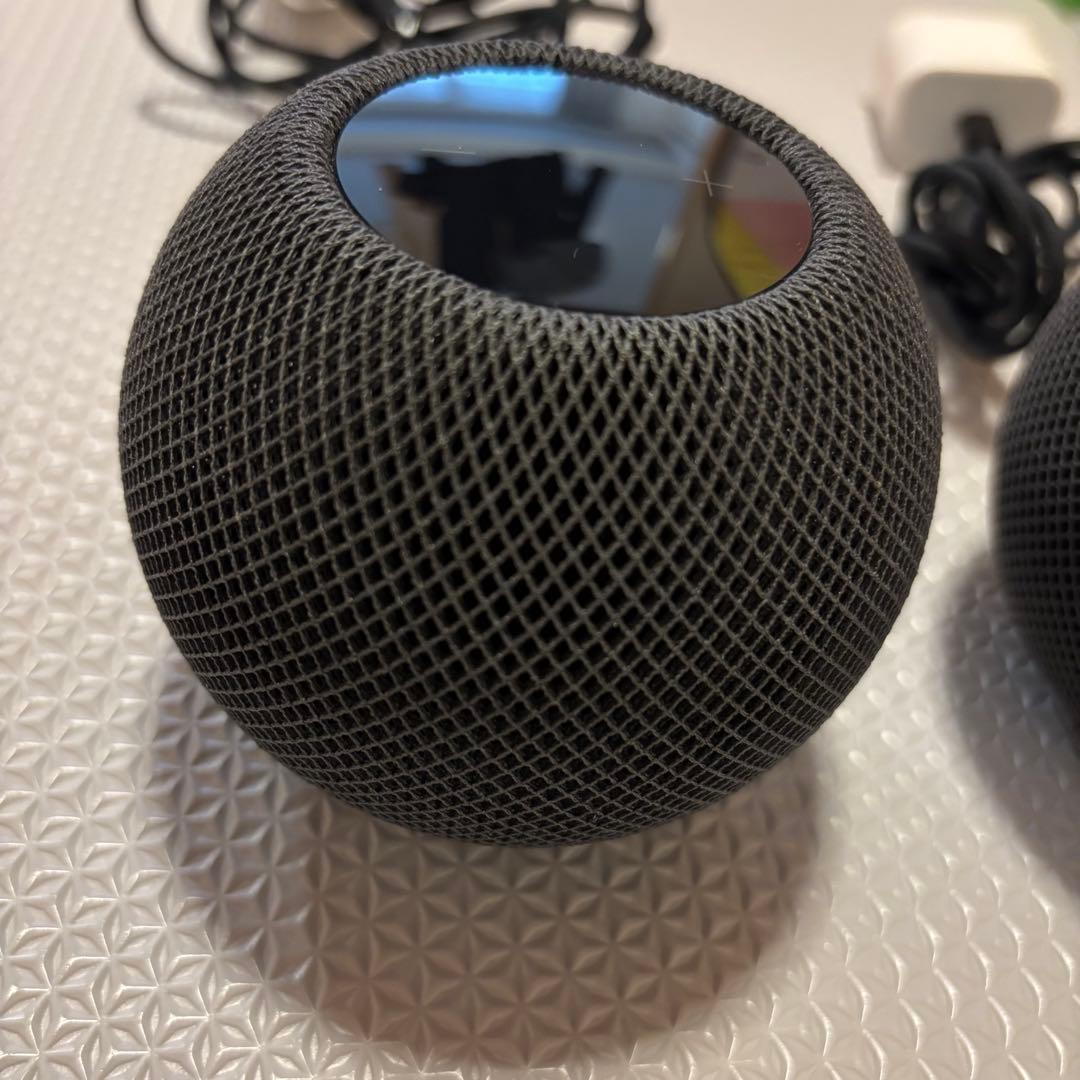 Apple Pod mini スペースグレイ スピーカー　2個セット