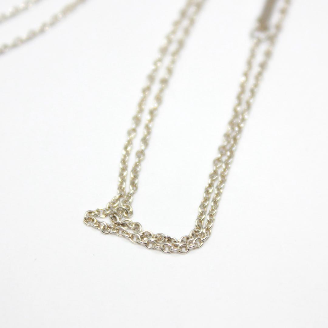 美品 Tiffany&Co. ティファニー ダブルティアドロップ ネックレス