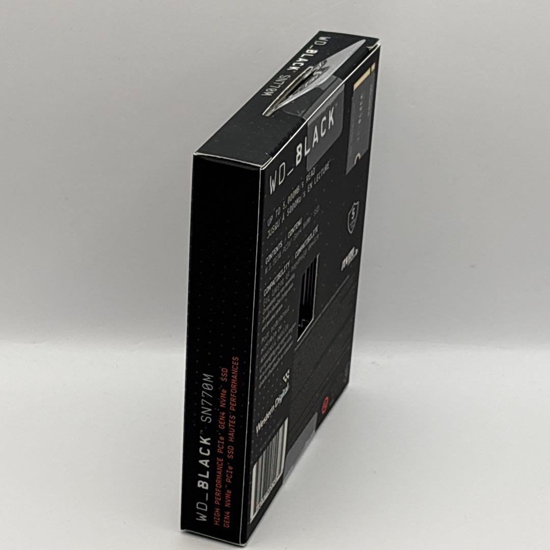 内蔵型SSD WD Black SN770M NVMe SSD WDS500G3X0G