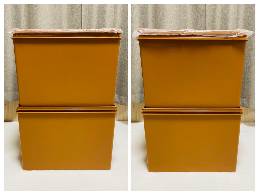 美品/2個セット/送料込/タッパーウェア/ウルトラディープ/スーパーケース/④