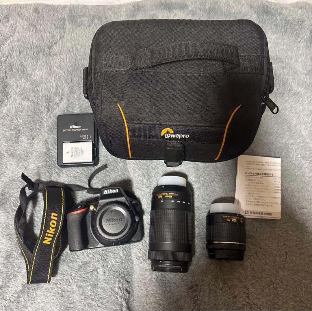 Nikon d5600 デジタル一眼レフカメラセット
