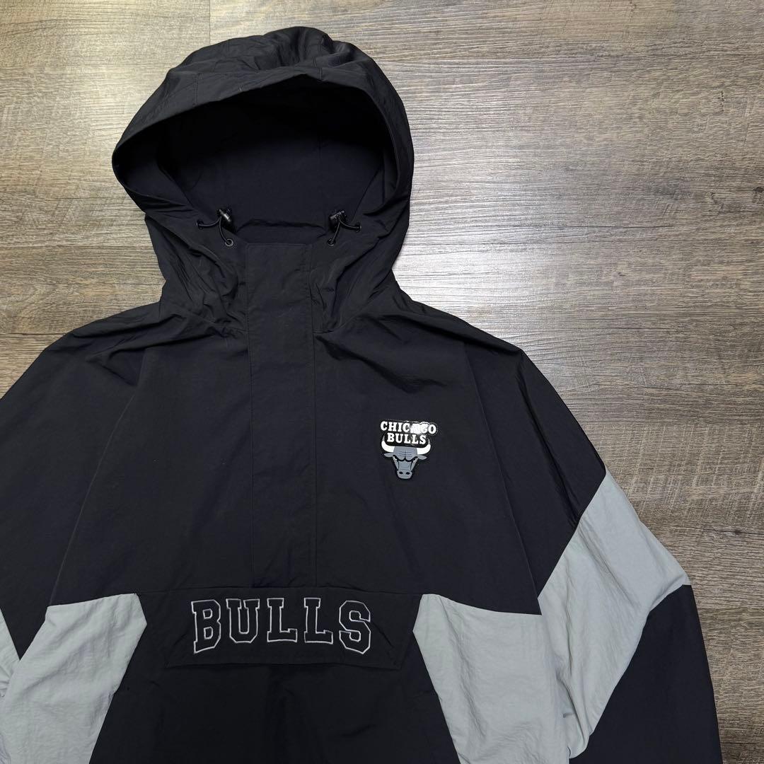 やっくん様 NBA シカゴ・ブルズ アノラックパーカー ナイロンジャケット L