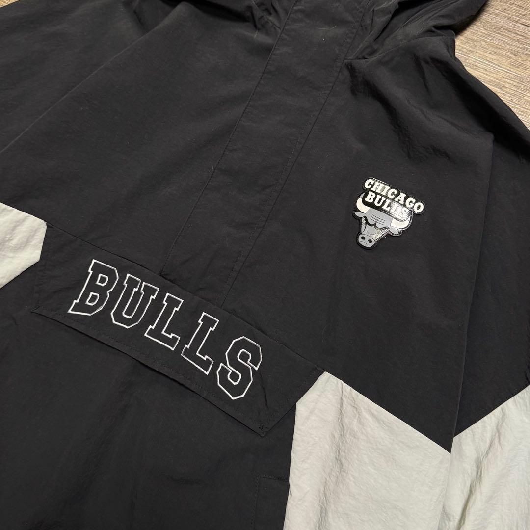 やっくん様 NBA シカゴ・ブルズ アノラックパーカー ナイロンジャケット L