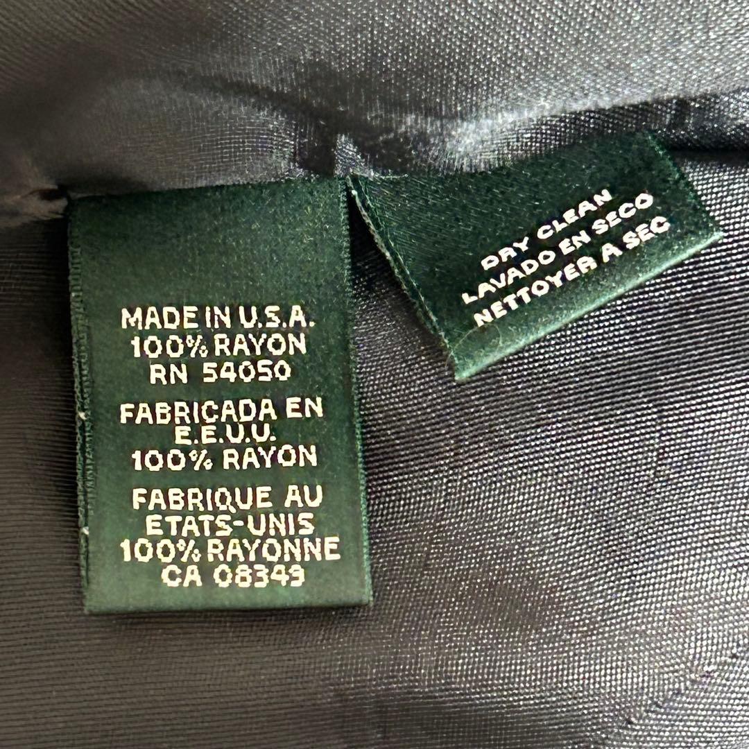 【大人気】ローレンラルフローレン　テーラードジャケット　ギンガムチェック　希少