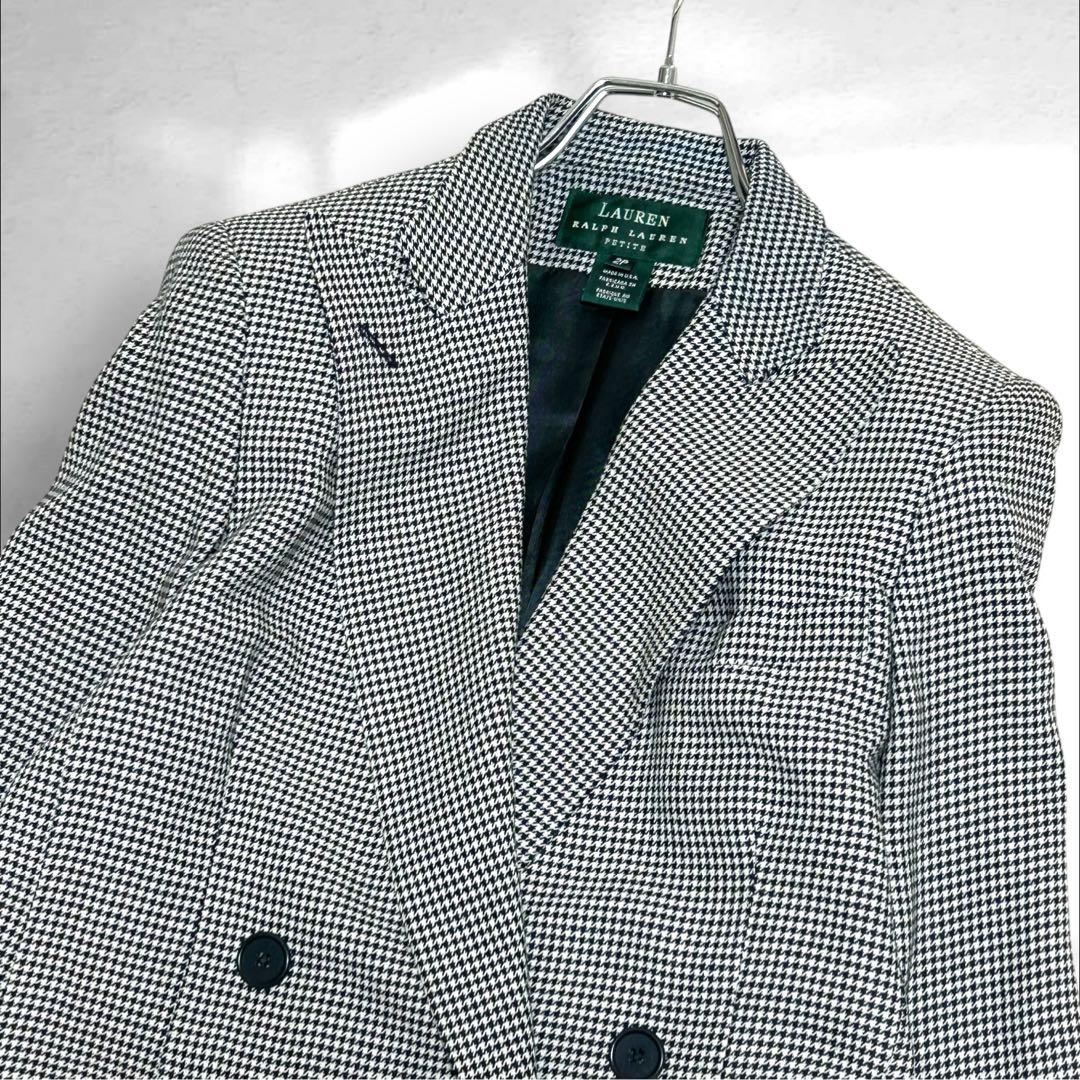 【大人気】ローレンラルフローレン　テーラードジャケット　ギンガムチェック　希少